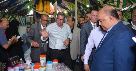 محافظة الجيزة تعلن تشغيل سوق اليوم الواحد فى شارع المطار بالمنيرة الغربية
