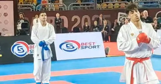 يوسف بدوي يحقق ذهبية الدوري العالمي للكاراتيه