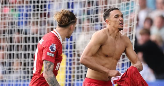 سر انفجار أرنولد أمام جماهير ليفربول وعلاقة ريال مدريد.. فيديو