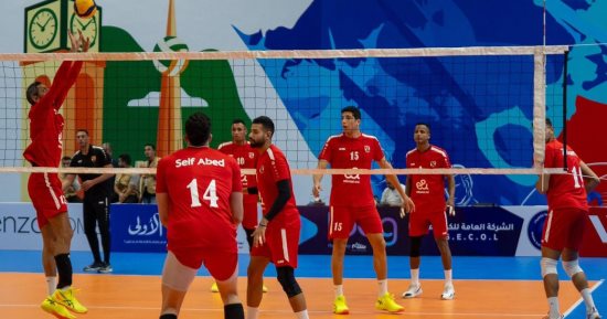 الأهلى يهزم هليوبوليس فى دورى رجال الطائرة