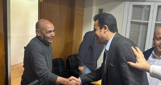 محمد السيد الشاذلى يزور عالم المال استكمالا لجولاته الانتخابية  