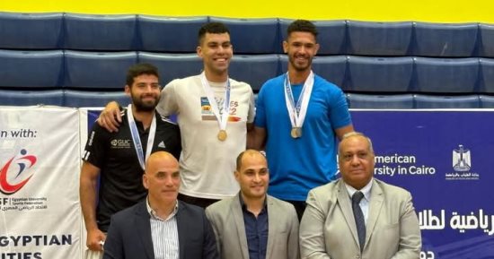 طالب بجامعة القناة يحصد ذهبيتى الأرجوميتر فى بطولة الشهيد الرفاعى