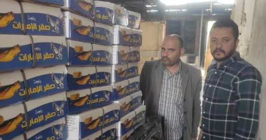 ضبط 20 طن رنجة وأسماك غير صالحة الاستخدام الآدمى فى الشرقية