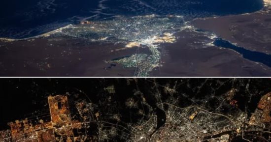 "منورة بأهلها".. السفارة الأمريكية بالقاهرة تنشر صورا لمصر من الفضاء