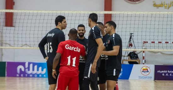 الأهلى يهزم هليوبوليس فى دورى سوبر الطائرة