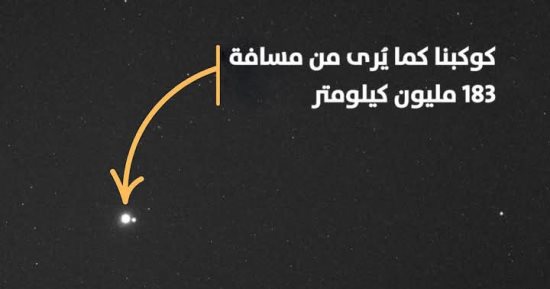 صورة تكشف عن الأرض من عمق الفضاء.. سبحان الخالق