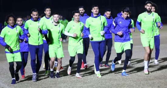 المصري يواصل استعداداته لمواجهة الزمالك في الدوري