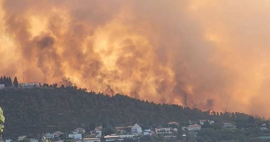 بسبب حرارة الجو.. النيران تضرب إسرائيل وتشتعل فى بيت شيمش والمستوطنات