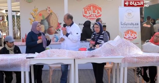 محمد شردى يجرى جولة فى ورشة عمل تصنيع يدوى من قلب معرض ديارنا