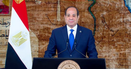 الرئيس السيسى: سيناء لا تقبل المساومة وجزء لا يتجزأ من أرض الكنانة