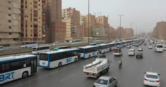 النقل تواصل تدريب سائقي الأتوبيس الترددي استعدادا للتشغيل
