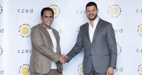Cred شريك رئيسى لـ "حملة مانحي الأمل العالمية" فى رحلة التغيير الإيجابى