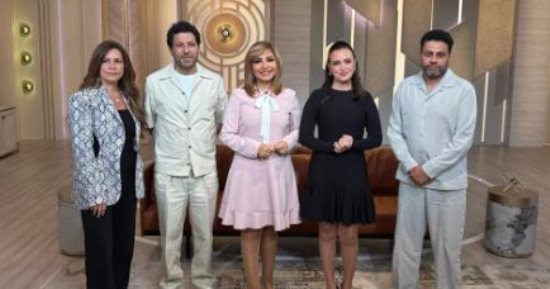 نجوم وصناع مسلسل "ظلم المصطبة" مع لميس الحديدي غدا 