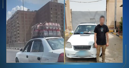 الداخلية تكشف حقيقة فيديو جلوس شخص على مقدمة سيارة أثناء سيرها