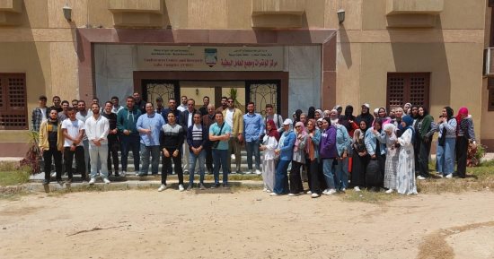 "بحوث الصحراء" بمريوط تنفذ تدريبا ميدانيا لطلاب "زراعة الإسكندرية"