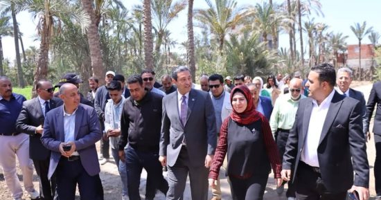 محافظ دمياط يشهد افتتاح مشروع تأهيل وتوصيل المياه النظيفة لـ13 منزلا بأم الرضا