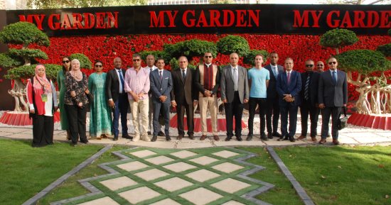 وزير زراعة مدغشقر يزور المتحف الزراعى ومعرض زهور الربيع.. صور