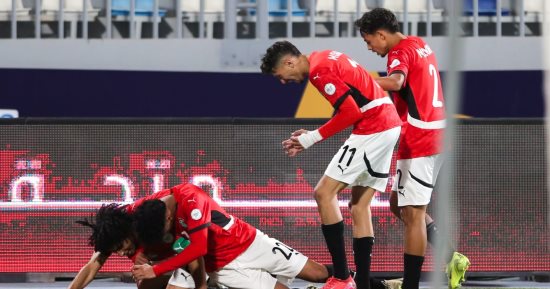 مصر وغانا يلجآن للوقت الإضافى حال التعادل فى ربع نهائى أمم أفريقيا للشباب