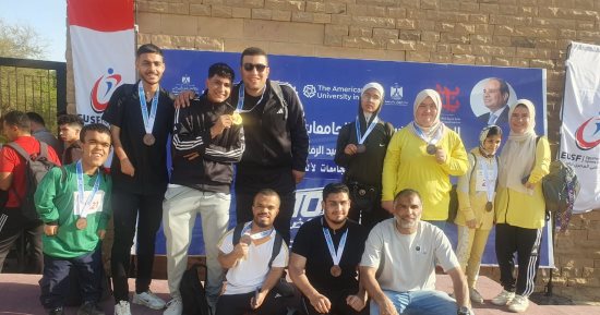 جامعة بنها تحصد 20 ميدالية فى بطولة الجامعات المصرية لألعاب القوى