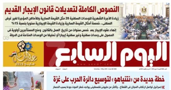 النصوص الكاملة لتعديلات قانون الإيجار القديم.. غدا فى اليوم السابع