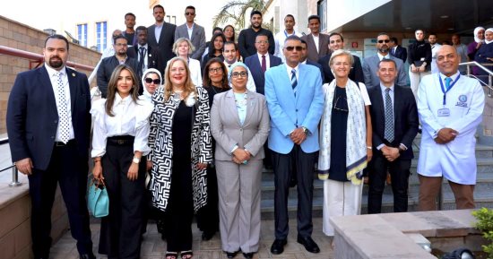 رئيس المجلس القومي للمرأة تلتقى محافظ أسوان وتتفقد مستشفى المسلة