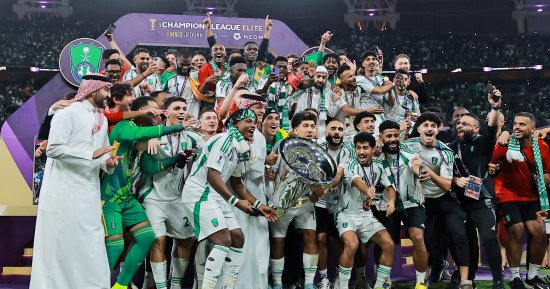 أهداف السبت.. الأهلي السعودي بطلا لدورى أبطال آسيا.. وبرشلونة يقلب الطاولة