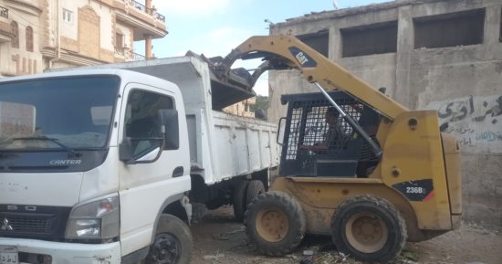 رفع 2050 طنا من القمامة وتحرير 120 محضرا تموينيا متنوعا فى كفر الشيخ