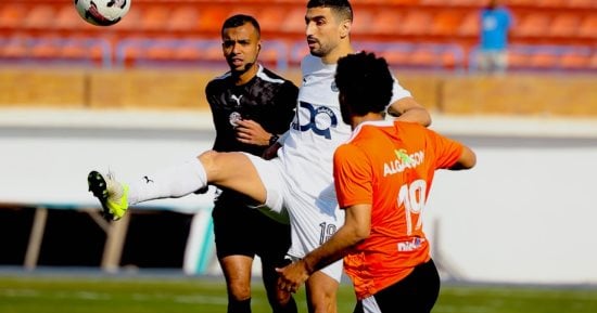 فاركو يتعادل مع حرس الحدود "سلبيا" فى الشوط الأول من دورى نايل