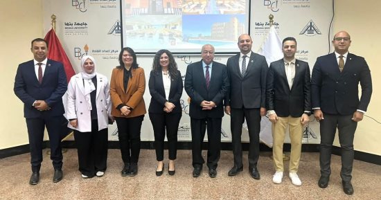 وفد تنسيقية شباب الأحزاب والسياسيين يزور مركز إعداد القادة بجامعة بنها لبحث سبل التعاون