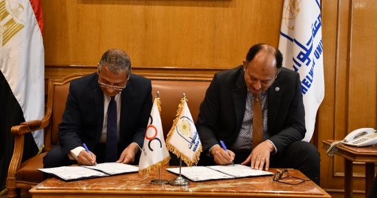 جامعة حلوان : توفير مساحات شاغرة تصلح لإقامة منافذ تسويقية ومعارض