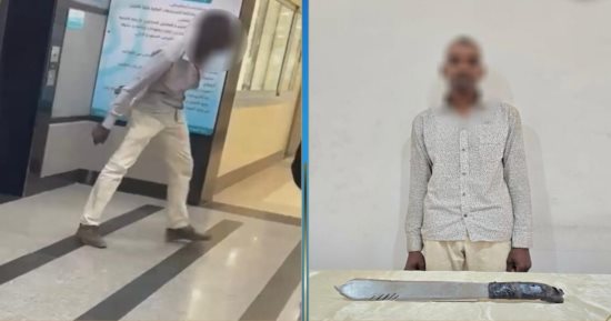 القبض على شخص اقتحم مستشفى بأسوان وروع طاقم التمريض والأطباء.. فيديو