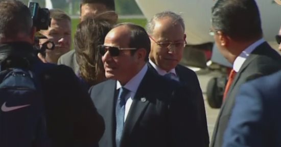 الرئيس السيسى يصل مقر الاحتفالات بالذكرى الـ80 لعيد النصر فى موسكو