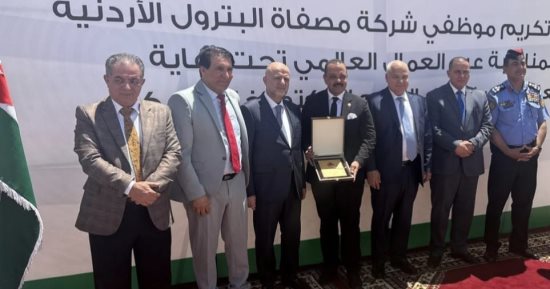 نقيب المرافق يبحث مع اتحاد عمال الأردن تبادل الخبرات التعليمية والتدريبية