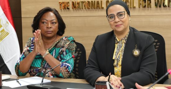 رئيس المجلس القومى للمرأة تستقبل حرم رئيس دولة أنجولا