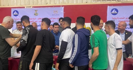 بمناسبة عيد دمياط القومى.. ختام فعاليات الدورى الرياضى للكيانات الشبابية بدمياط