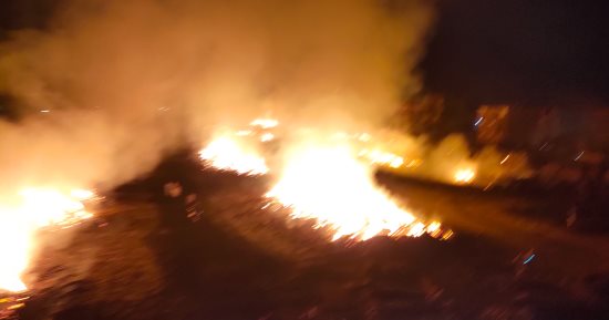 محافظ الغربية يتابع جهود التعامل مع حريق بشونة كتان