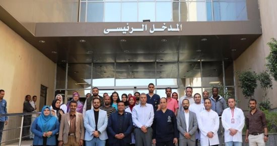 دعاية ميدانية للرعاية الصحية بأسوان مع قرب تشغيل المنظومة رسميا