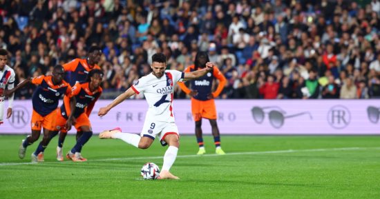 هاتريك راموس يقود باريس سان جيرمان لسحق مونبلييه في الدوري الفرنسي