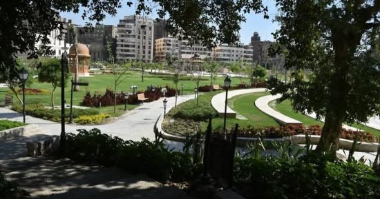 شاهد حديقة الأزبكية التراثية بعد التطوير.. صور