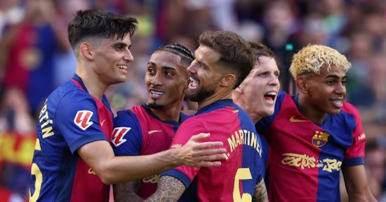 برشلونة يصنع التاريخ بأرقام مذهلة فى الموسم الحالى