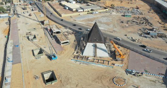 هرم جديد في قلب الرماية.. محطة مترو الخط الرابع تحفة تربط الماضي بالحاضر