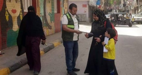 شركة مياه الشرب بالجيزة تنظم حملات بالأحياء والمراكز لتعزيز الوعى المائى