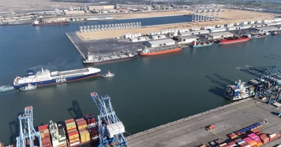 أبرز المعلومات عن خط الرورو بين ميناءى دمياط وتريستا الإيطالى
