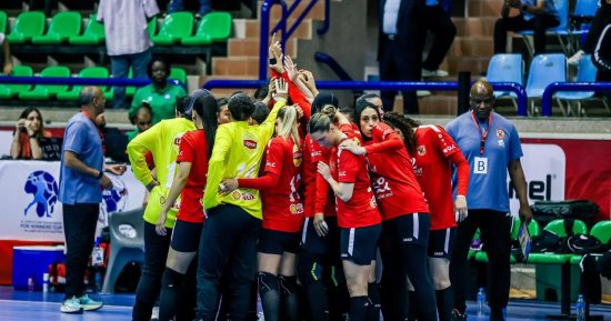 جدول ترتيب دورى سيدات كرة اليد قبل ختام المجمعة الأولى لتحديد البطل