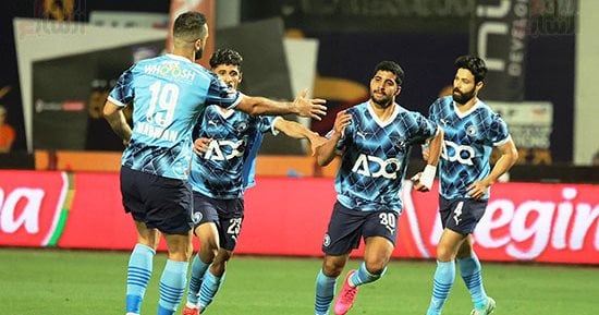 بيراميدز يتقدم على الزمالك بهدف إبراهيم عادل فى الشوط الأول.. فيديو وصور 