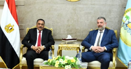 محافظ مطروح يستقبل القنصل العام لروسيا الاتحادية لبحث التعاون المشترك