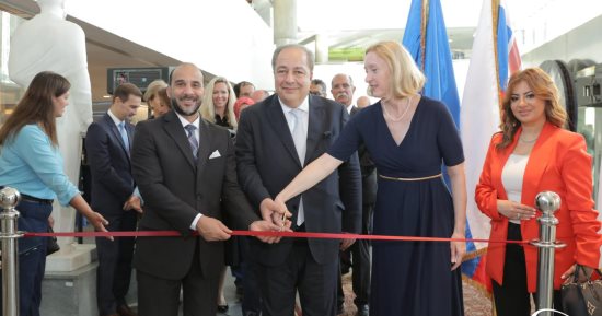 افتتاح معرض "الزينة فى القرن الحادى والعشرين" بمكتبة الإسكندرية