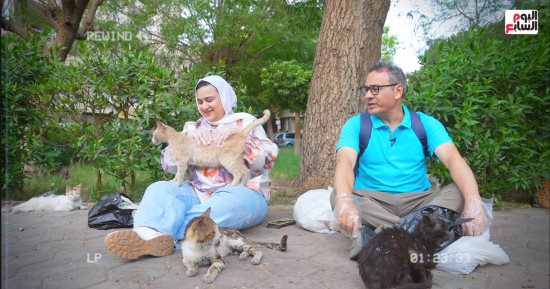 جابر القرموطي بيكلم القطة.. الإعلامى الكبير يتجول فى الشوارع ليطعم القطط والكلاب.. يبدأ رحلته بعدة أماكن.. القطط تلتف حوله كالأطفال بمجرد وصوله.. سر أغلى حذاء عنده.. وهذه رسالته لأصحاب القلوب القاسية.. فيديو