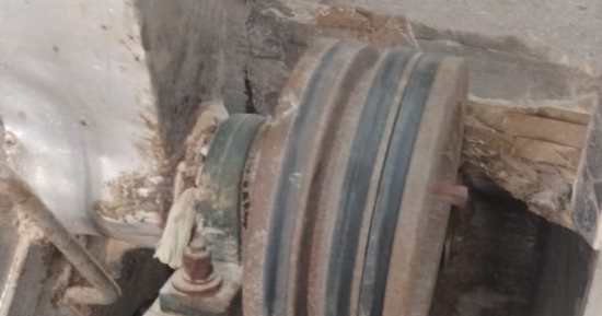 ضبط 2 طن ملح طعام متحجر وغير مطابق للمواصفات فىى مطحن بشبين القناطر  