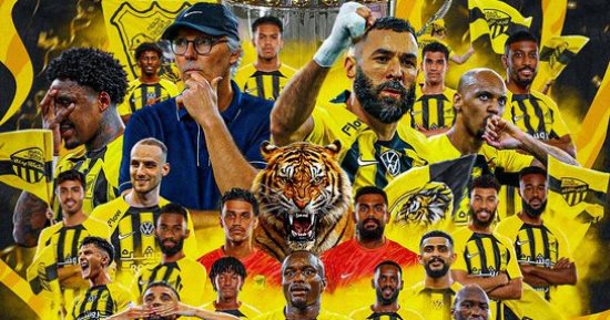 الاتحاد يهزم الرائد 3 - 1 ويتوج بطلا للدوري السعودي للمحترفين